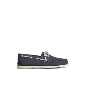 Authentic Original? Nautical Nubuck Boat Shoe