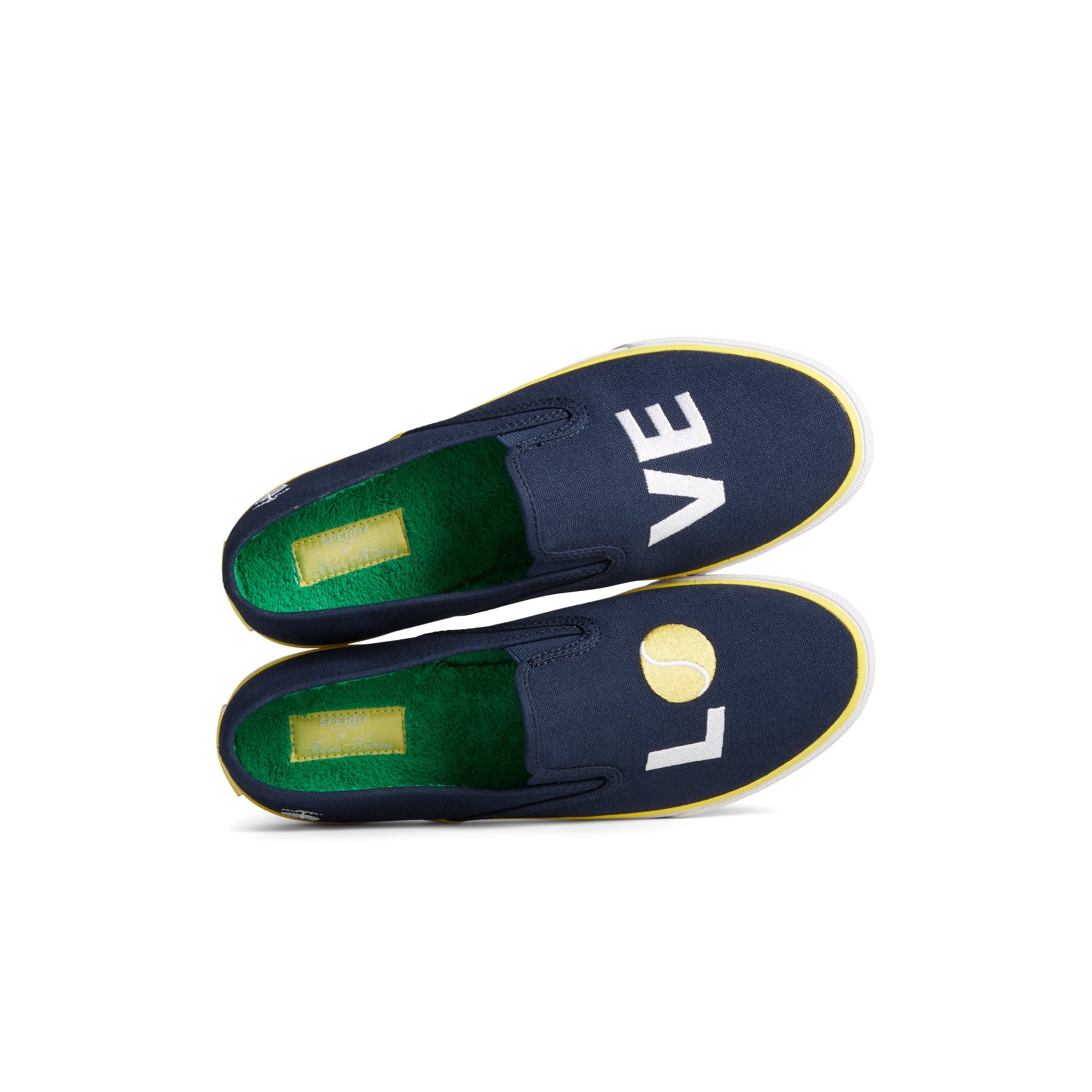 Sperry x Brooks Brothers Slip On Sneaker - Image 5