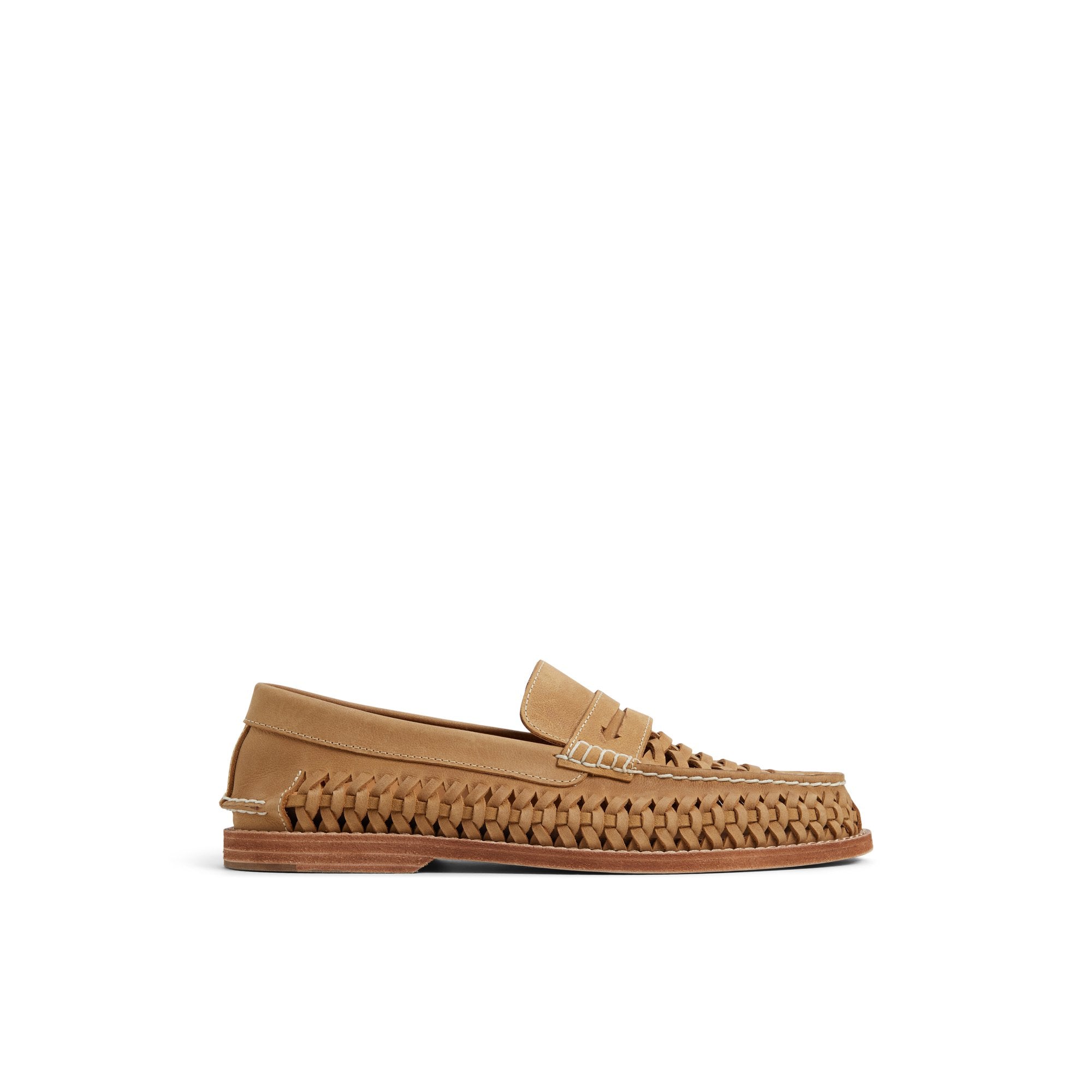 Gold Cup? Woven Penny Loafer